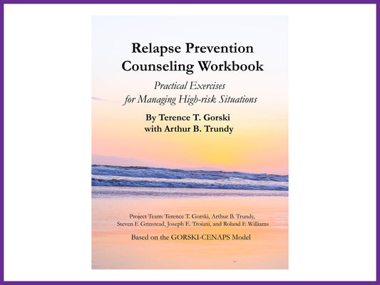 Relapse Prevention Counseling Workbook