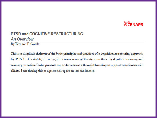 PTSD and Cognitive Restructuring - An Overview