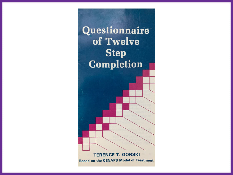 Questionnaire of Twelve Step Completion