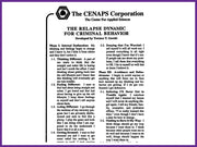 The Relapse Dynamic for Criminal Behavior