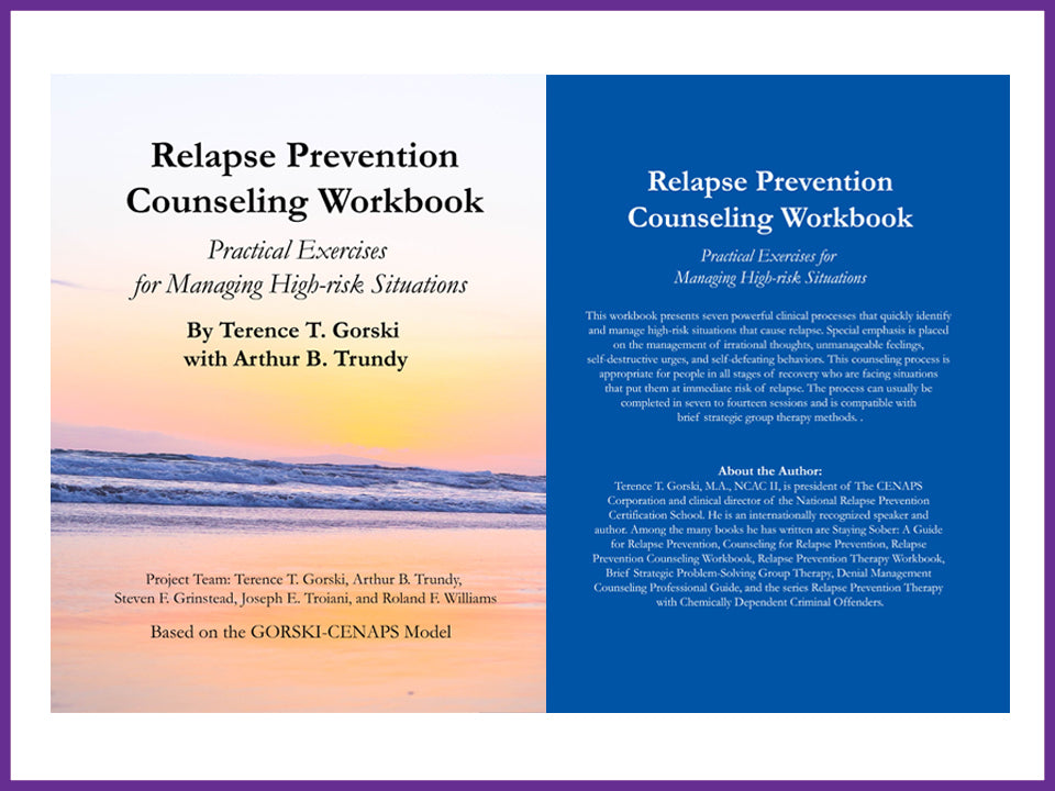 Relapse Prevention Counseling Workbook